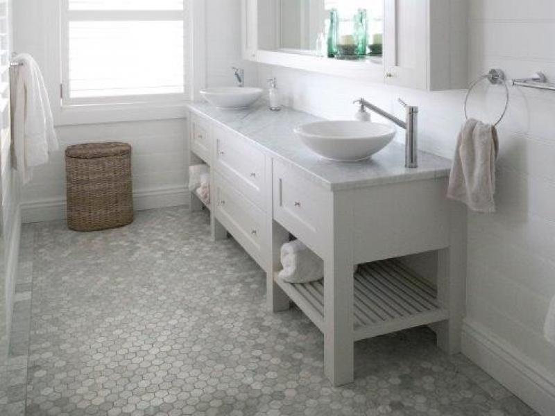 Carrara Hexagon mosaic  - 2845021